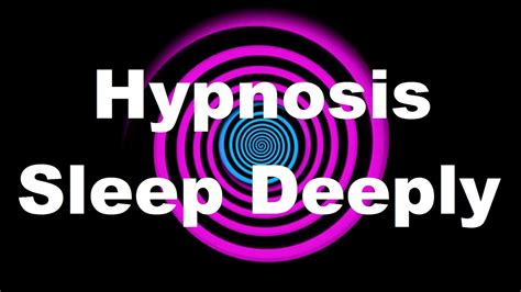 Hypnosis: Sleep Deeply (Request) - YouTube