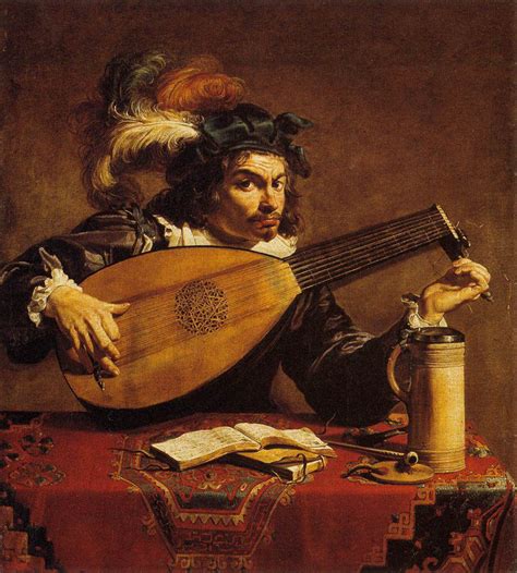 Bard with Lute | Baroque painting, Lute, Philadelphia museum of art