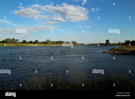 Elbe river in Magdeburg Stock Photo - Alamy