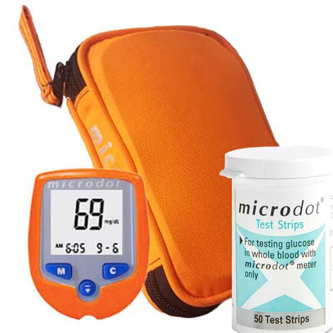 Microdot Code 69 EMS Glucometer Test Strips — Horizon Medical Products