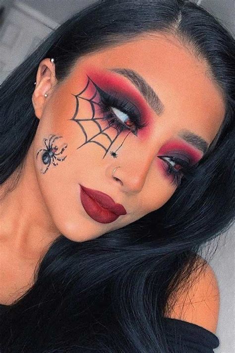 25 Creepy Spider Makeup Ideas for Halloween | Page 2 of 2 | StayGlam ...