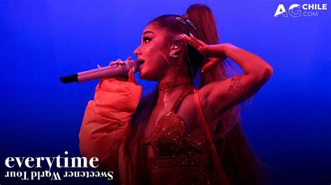 Ariana Grande - everytime (sweetener world tour DVD) - YouTube