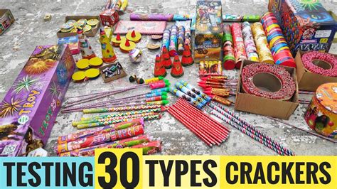 Testing 30 Diffrent types of firecrackers 2020 - YouTube