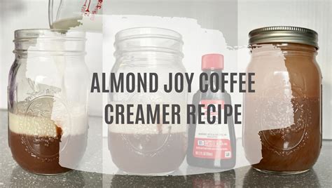 Almond Joy Coffee Creamer Recipe: Homemade Goodness