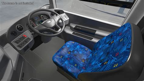 Electric Bus Alexander Dennis BYD 500 Simple Interior 3D Model $99 - .3ds .blend .c4d .fbx .max ...