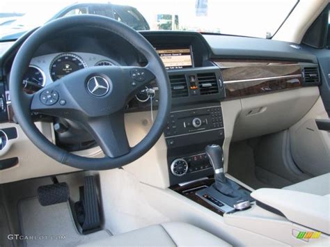 Almond/Black Interior 2011 Mercedes-Benz GLK 350 4Matic Photo #39944238 ...