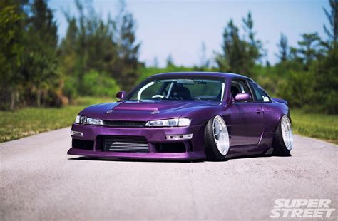 Download Nissan 240sx Coupe Japan Tuning Cars Wallpapers Desktop - Nissan Silvia S14 Purple On ...