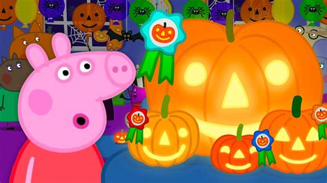 Peppa Pig Carves A Pumpkin For Halloween 🐷 🎃 Peppa Pig Official Channel ...