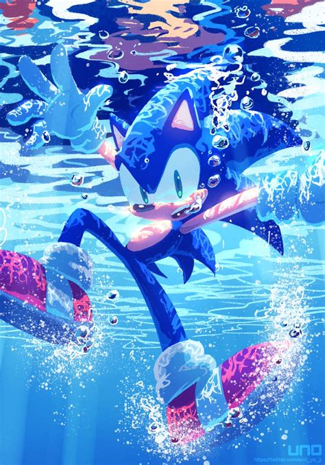 I can hear the drowning music now | Sonic the Hedgehog | Know Your Meme