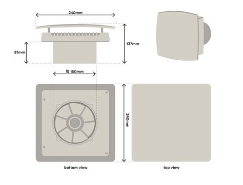 Ventilator Exhaust Fan Size • Cabinet Ideas