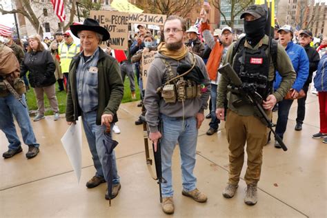 Michigan Closes Down Capitol in Face of Death Threats From Armed ...