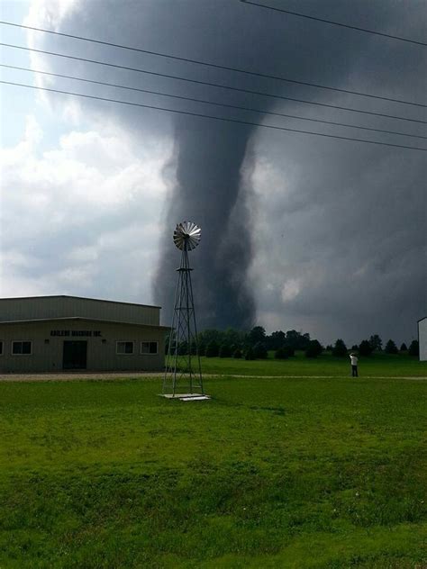 Nature's Ferocious Tornado in Belmond, Iowa