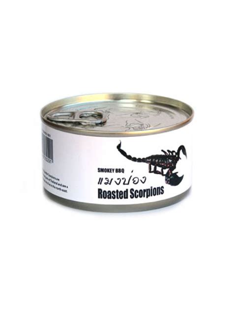 Canned Heterometrus Longimanus Scorpions