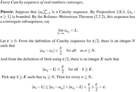 Every Cauchy sequence of real numbers converges