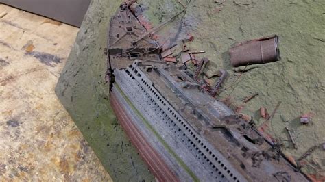 HMHS Britannic Wreck Model With Final Modifications - YouTube