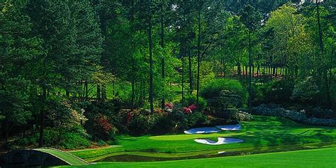 Augusta National Gc - 12th Hole - Golden Bell by Michael Graham