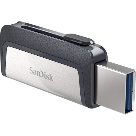 Sandisk Ultra Dual Drive USB Type-C 32GB Type-A / 3.2 Gen 1 Black and ...