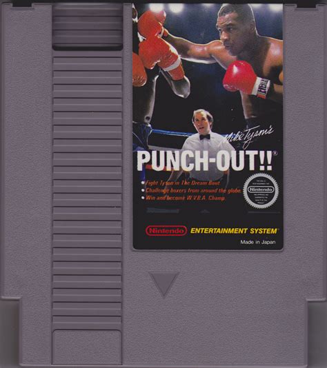 Mike Tyson's Punch-Out!! (1987) NES box cover art - MobyGames