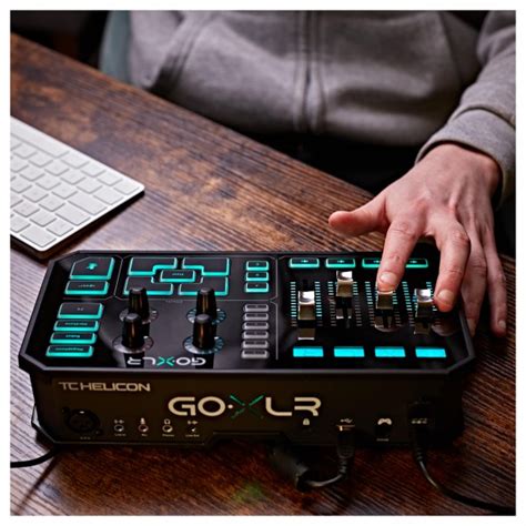 TC Helicon GoXLR 4-Channel USB Broadcast Mixer at Gear4music