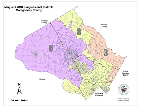 Montgomery County Map