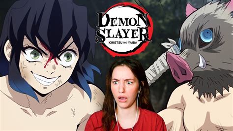 INOSUKE FACE REVEAL ! Demon Slayer Episode 14 Reaction ! - YouTube