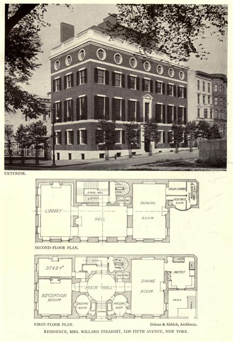 Historical Mansion Floor Plans - Image to u