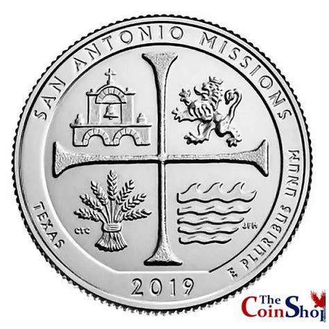 2019-P San Antonio Missions National Historical Park Quarter | Premium ...