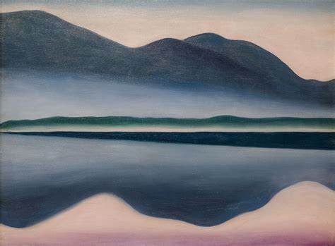 Georgia O'Keeffe, Lake George, 1922 5/6/19 #sfmoma #artmuseum # ...