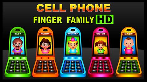 Cellphone Finger Family And Many More Nursery Rhymes For Children | Kids Songs - YouTube