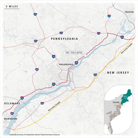 Philadelphia Bridge Collapse Focuses Attention on I-95 Corridor Freight Movements | Bureau of ...