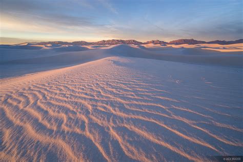 White Sands Sunrise | White Sands National Monument, New Mexico | Mountain Photography by Jack ...