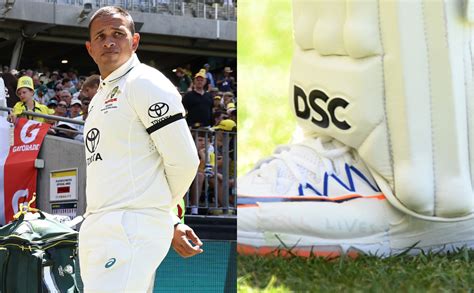 AUS v PAK 2023-24: Usman Khawaja wears pro-Palestine black armband ...