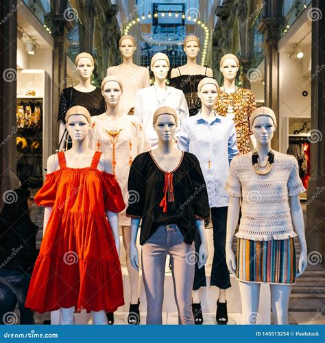 Mannequins Wearing H and M Clothes Street View Editorial Stock Image ...