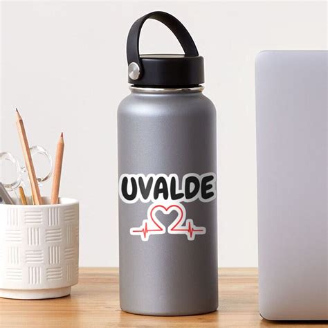 "Uvalde Elementary School, love to uvalde " Sticker by Powliny | Redbubble