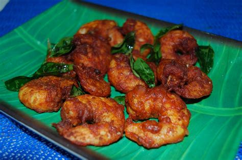 Delicious : The Indian Food Court: Crispy Spicy Prawn Fry