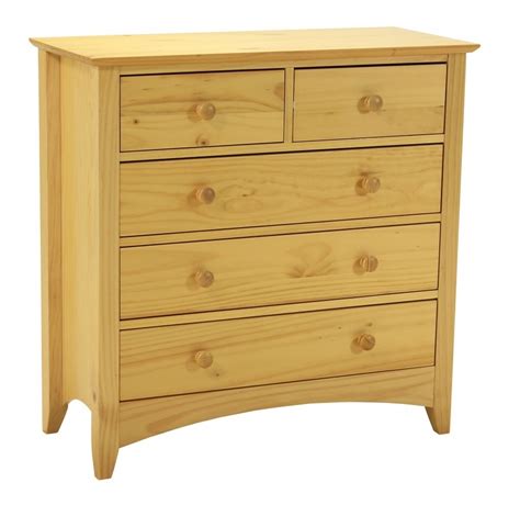 Pine Bedroom Wardrobe and Chest of Drawers - Homegenies