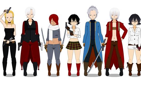 Devil May Cry Characters by TheLastGallant on DeviantArt