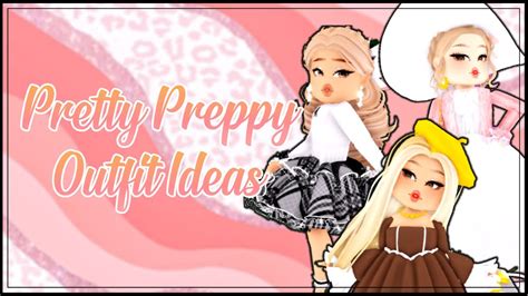 Pretty Preppy Outfit Ideas (With & Without Gamepass) PART 2 | Royale High - YouTube