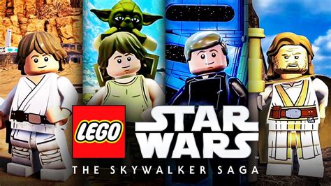 New LEGO Star Wars: Skywalker Saga Video Reveals 10 Versions of Luke ...