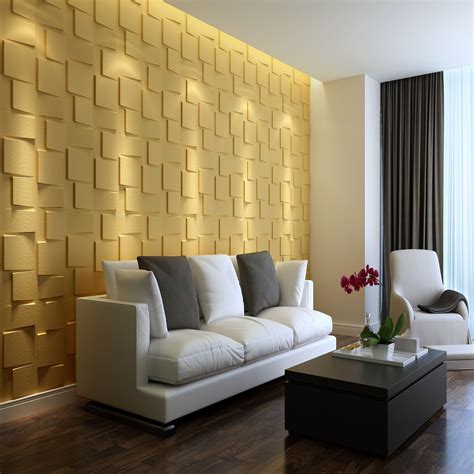 3D Textured Wall Panels