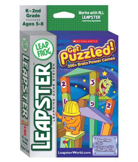 LeapFrog Leapster Learning Game Scholastic Get Puzzled - Buy LeapFrog Leapster Learning Game ...