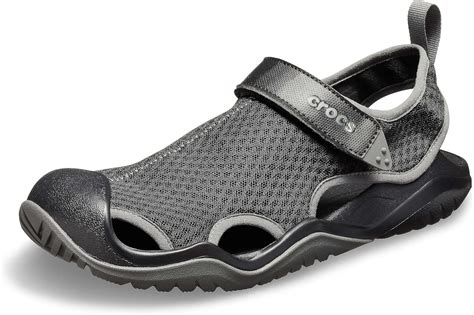 Crocs Swiftwater Mesh Deck Sandal M mens Slipper: Buy Online at Best ...