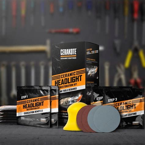 CERAKOTE® Ceramic Headlight Restoration Kit - Cerakote UK Ceramic Coatings