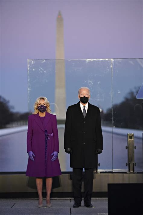 Jill Biden's Inauguration Day outfit is an ocean blue coat and dress by Markarian