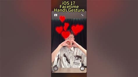 You Definitely DON'T KNOW This iOS 17 Facetime 👍Hand Gestures #wwdc23 # ...