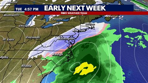 DC snow forecast: Chances increase for first widespread snowfall of ...