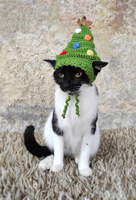 Tree Hat for Cat Pet Costume Cat Christmas Costume Pet - Etsy