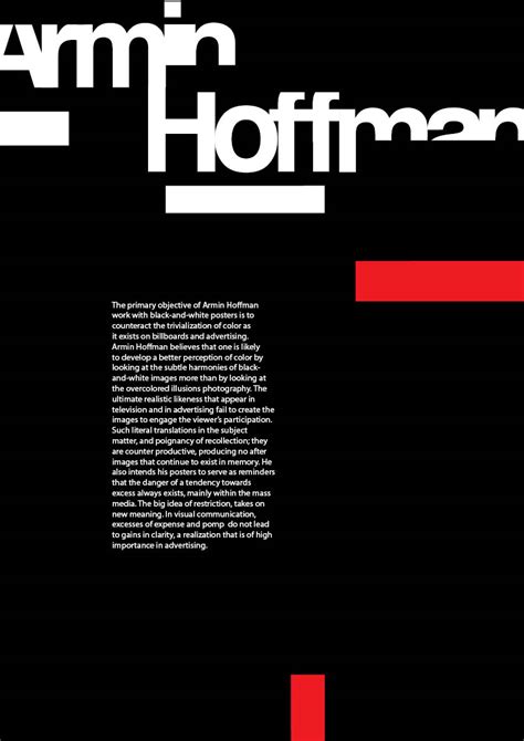 armin hoffman poster by designwise on DeviantArt