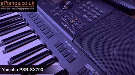 Yamaha PSR SX700 Keyboard Walkaround Guide | ePianos