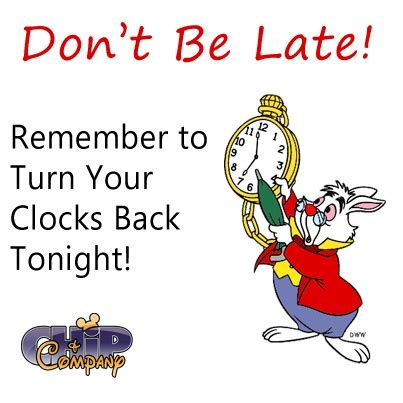 Repin this and don't forget to turn your clocks back tonight. | Time ...